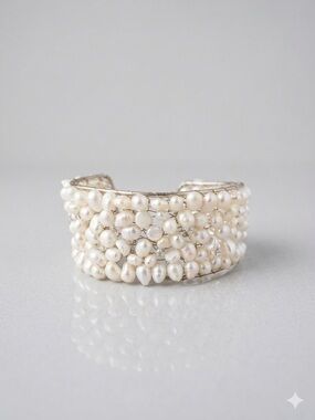 Cluster Cuff Bracelet